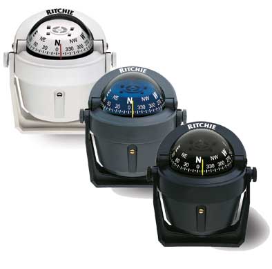 Ritchie B-51 Explorer Bussola Da Staffa – Orientamento Marino E Outdoor, Colore Nero