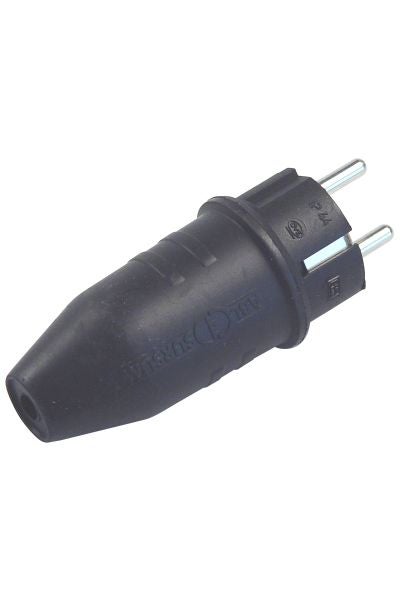 Plug Male Rubber Schuko 2P+E Double Rubber,250V, 16A, 792935/43255/7338807